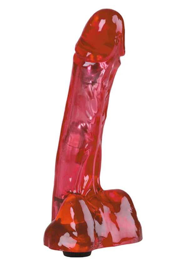 VIBRADOR REALISTICO TERA PATRICK VERMELHO