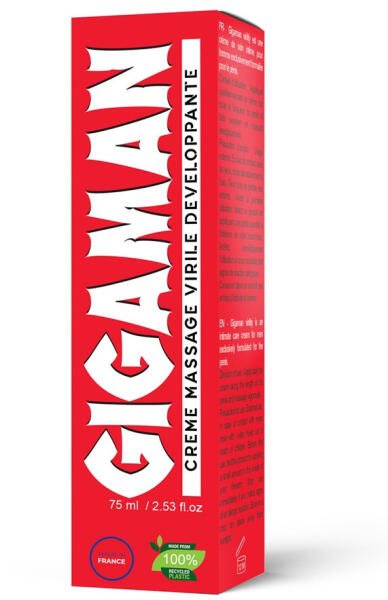 CREME DE MASSAGEM PARA HOMEM GIGAMAN