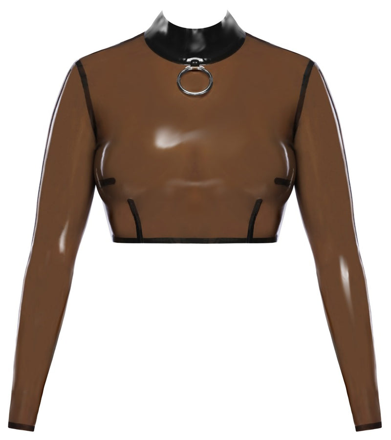 CAMISOLA CURTA DE LÁTEX
