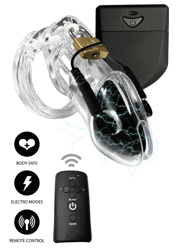 JAULA DE CASTIDADE COM CHOQUES ELÉCTRICOS