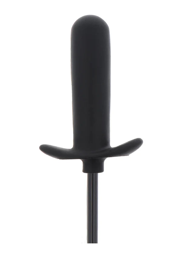 PLUG ANAL INSUFLÁVEL PRETO