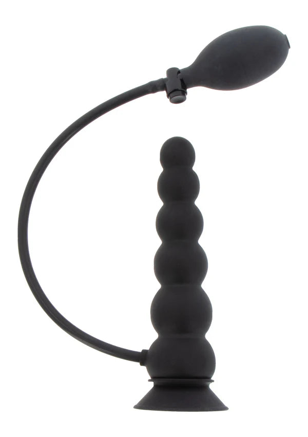 PLUG ANAL INSUFLÁVEL PRETO