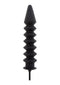 PLUG ANAL INSUFLÁVEL PRETO