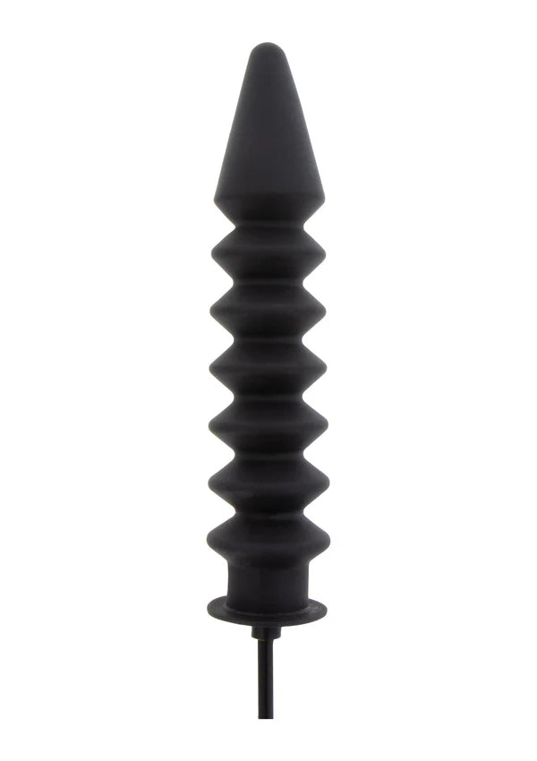 PLUG ANAL INSUFLÁVEL PRETO
