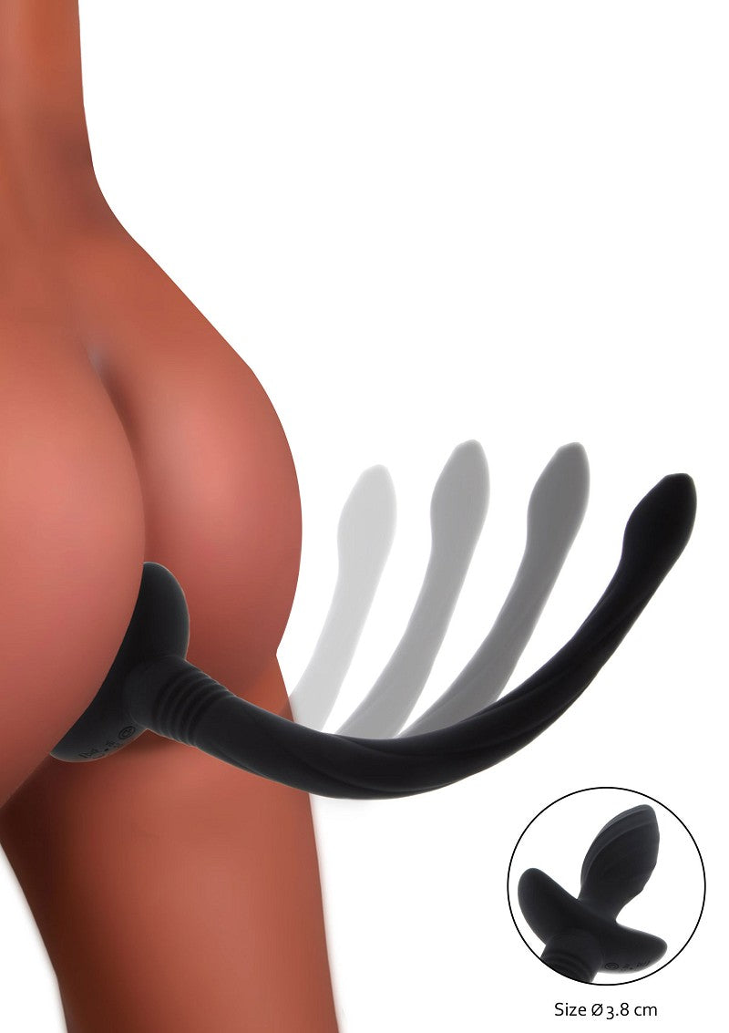 PLUG ANAL COM CAUDA TABOOM PUPPY COM CONTROLO REMOTO