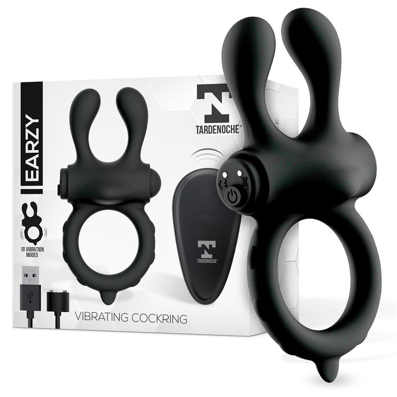 ANEL VIBRADOR TARDENOCHE EARZY COM CONTROLO REMOTO