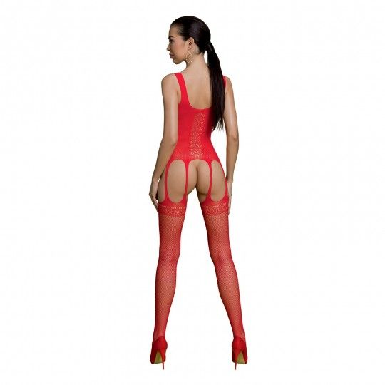 CATSUIT BS007 VERMELHO ECO TAM. ÚNICO