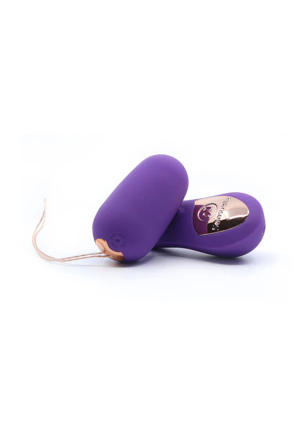 OVO VIBRATÓRIO DE SILICONE RECARREGÁVEL COM COMANDO