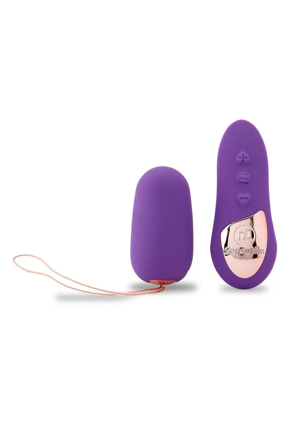 OVO VIBRATÓRIO DE SILICONE RECARREGÁVEL COM COMANDO