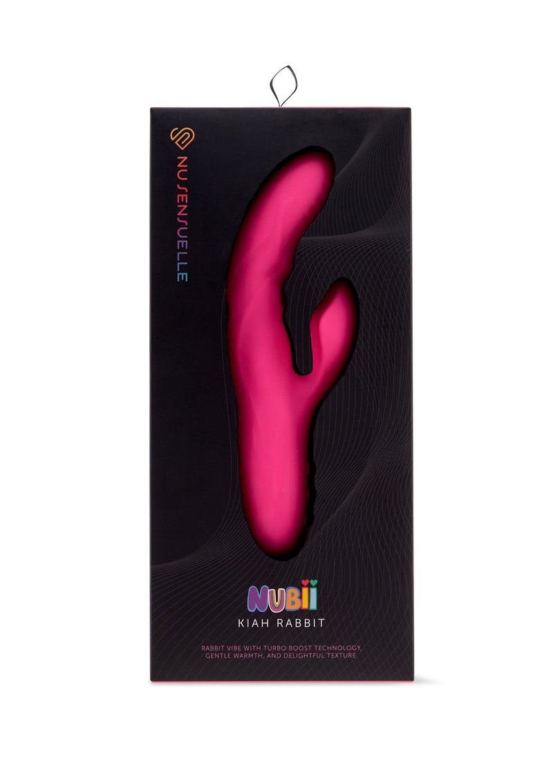 VIBRADOR NUBII KIAH RABBIT USB SILICONE