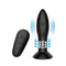 MR PLAY PLUG ANAL INSUFLÁVEL COM VIBRAÇÃO E ROTAÇÃO CONTROLO REMOTO