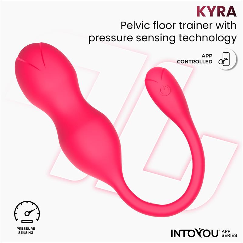 BOLAS VAGINAIS INTOYOU KYRA COM SENSOR DE PRESSÃO E APP