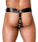 TANGA DE CASTIDADE EM COURO