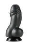 DILDO FAT BOYS EM PVC PRETO