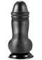 DILDO FAT BOYS EM PVC PRETO