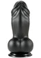 DILDO FAT BOYS EM PVC PRETO