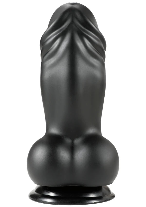 DILDO FAT BOYS EM PVC PRETO