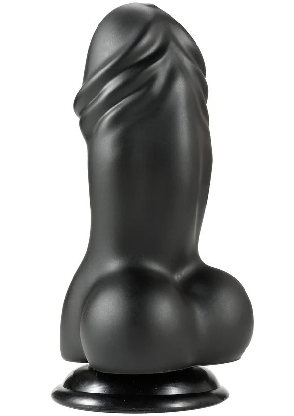 DILDO FAT BOYS EM PVC PRETO