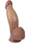 DILDO ULTRA REALISTICO EM SILICONE 18CM