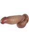 DILDO ULTRA REALISTICO EM SILICONE 18CM