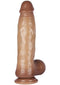 DILDO ULTRA REALISTICO EM SILICONE 22CM