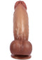 DILDO ULTRA REALISTICO EM SILICONE 22CM