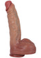 DILDO ULTRA REALISTICO EM SILICONE 29 CM