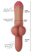 VIBRADOR PIERCED PUNISHER DE SILICONE