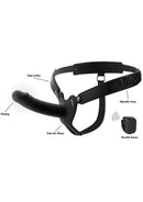 STRAP-ON EM SILICONE OCO COM VIBRAÇÃO 16 CM