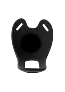 STRAP-ON EM SILICONE OCO COM VIBRAÇÃO 16 CM