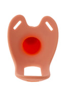 STRAP-ON EM SILICONE OCO COM VIBRAÇÃO 16 CM