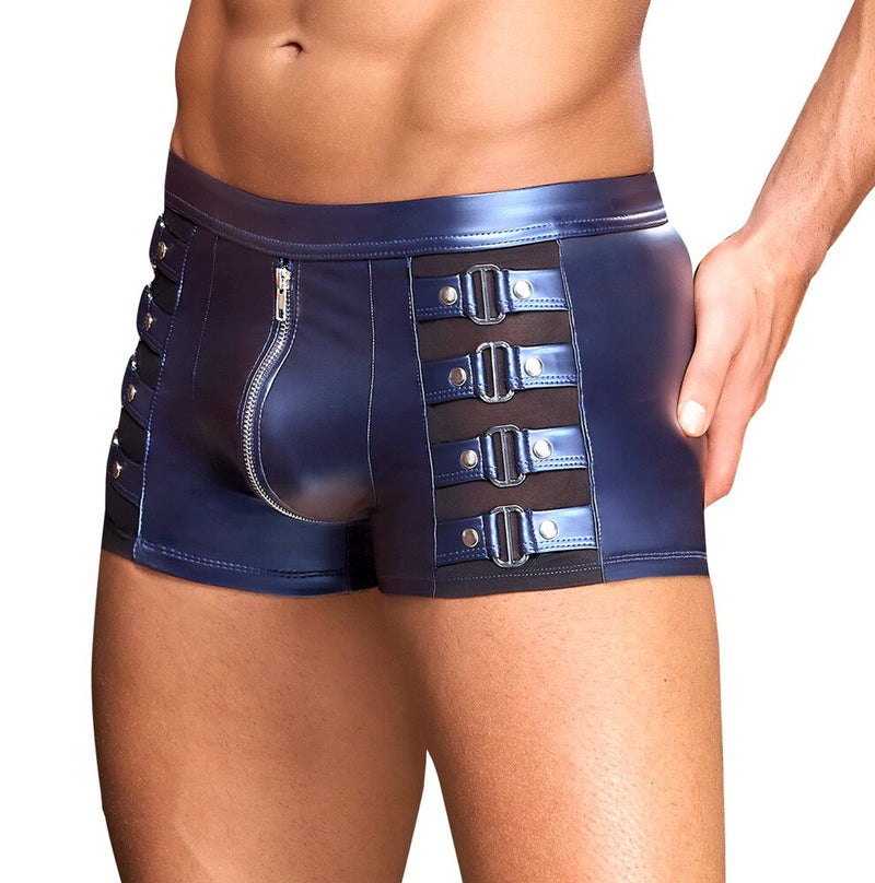 BOXER AZUL PETRÓLIO COM FECHO