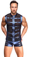 BOXER AZUL PETRÓLIO COM FECHO