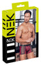 BOXER VERMELHO COM TACHAS