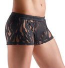 BOXER PRETO SEMI TRANSPARENTE