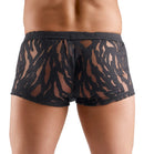 BOXER PRETO SEMI TRANSPARENTE