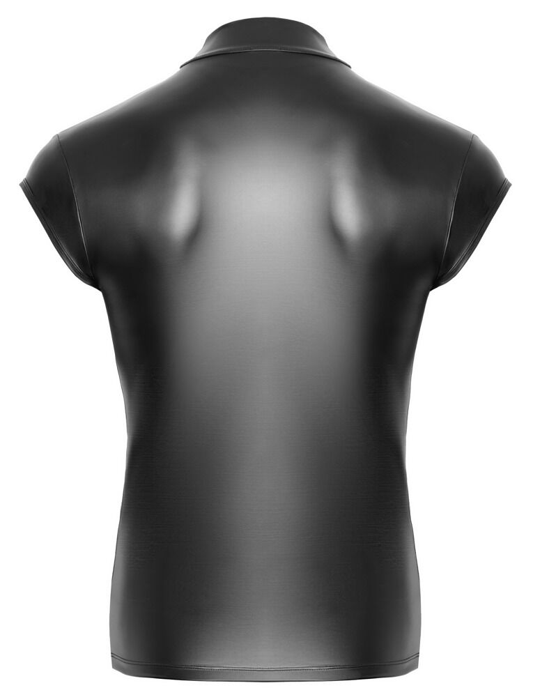 T-SHIRT NEK COM ARGOLA NO PESCOÇO