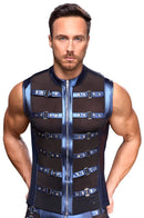 CAMISOLA SEM MANGAS NEK EM AZUL