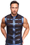CAMISOLA SEM MANGAS NEK EM AZUL