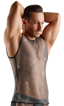 CAMISOLA DE ALÇAS COM BRILHANTES