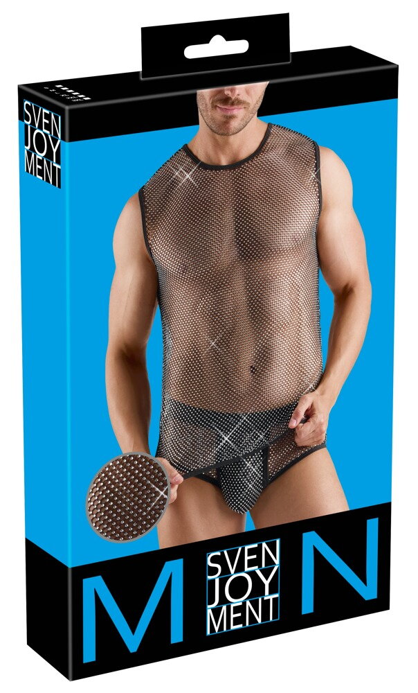 CAMISOLA DE ALÇAS COM BRILHANTES