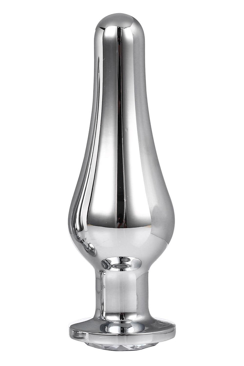 PLUG ANAL PRATEADO ALONGADO