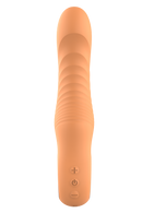 VIBRADOR FLEXÍVEL GLAM LARANJA