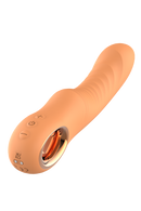 VIBRADOR FLEXÍVEL GLAM LARANJA