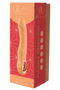 VIBRADOR FLEXÍVEL GLAM LARANJA