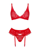 CONJUNTO CHILISA VERMELHO