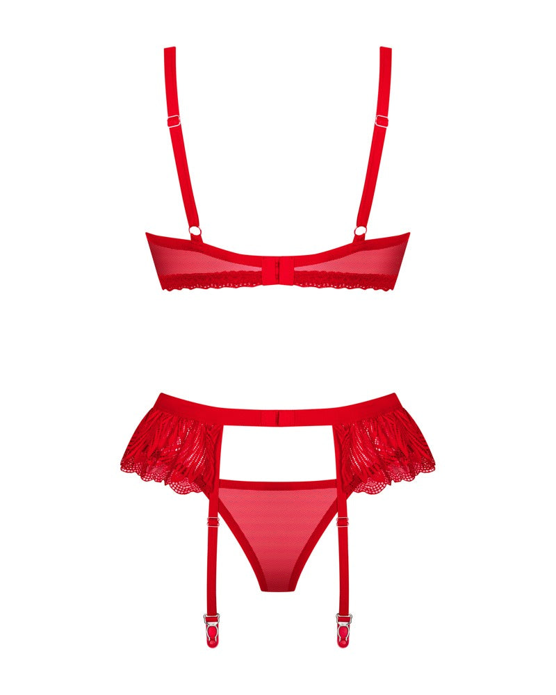 CONJUNTO CHILISA VERMELHO