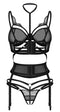CONJUNTO PRETO OBSESSIVE
