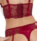 CONJUNTO VERMELHO SUPER ELEGANTE