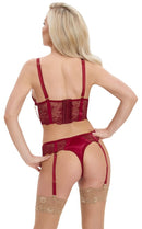 CONJUNTO VERMELHO SUPER ELEGANTE